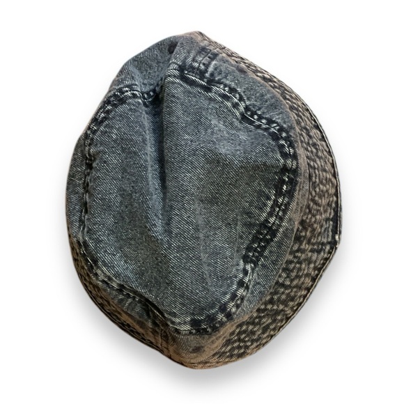 Aerie Blue Vintage Wash Cotton Bucket Hat One Size NEW - Picture 2 of 6